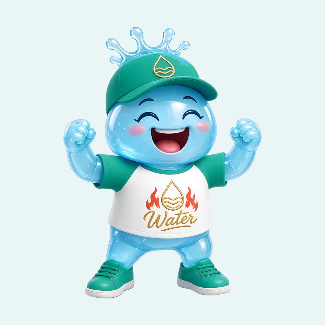 阿水 — 矿泉水吉祥物